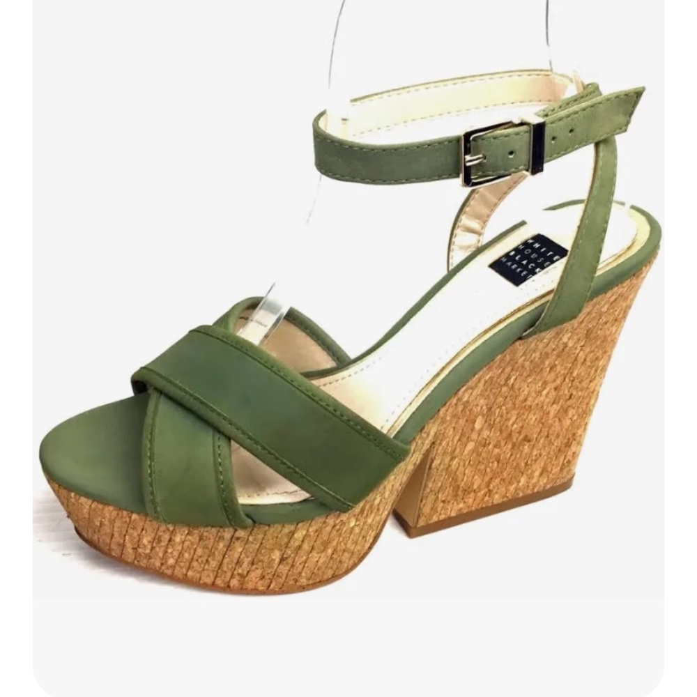 WHBM Clover Cork Wedge